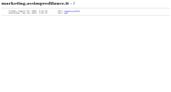 Desktop Screenshot of marketing.assimpredilance.it